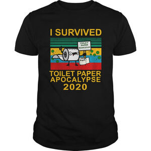 I Survived Toilet Paper Apocalypse 2020Shirt